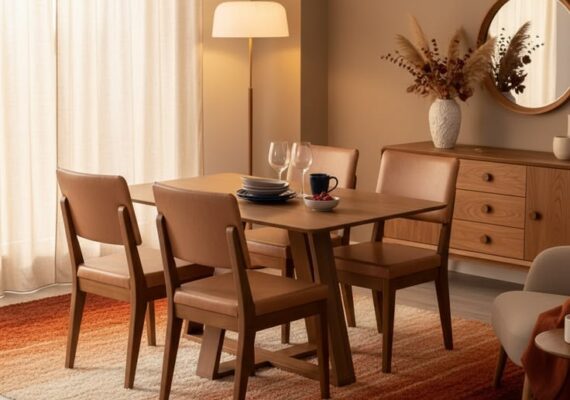 Canela e tons terrosos renovam a decoração e marcam a chegada do outono