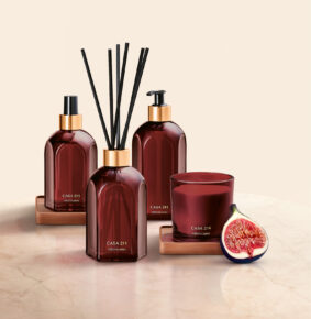 O Boticário expande seu portfólio de perfumaria para casa com Figo Magnífico, nova linha de Casa 214