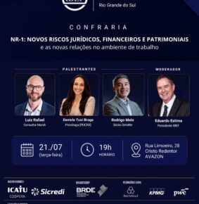 IBEF-RS promove debate sobre os impactos da NR-1 nas organizações