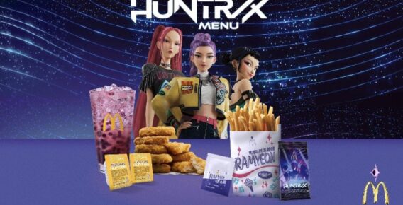 A batalha pelos fãs começa no McDonald’s com a chegada dos menus do filme Guerreiras do K-Pop