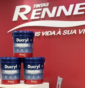 Tintas Renner amplia portfólio e lança nova base da Ducryl Rende Mais