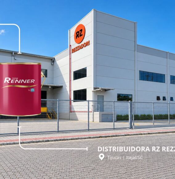 Tintas Renner fortalece presença no litoral catarinense por meio da distribuidora RZ Rezzadori