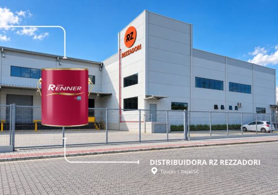 Tintas Renner fortalece presença no litoral catarinense por meio da distribuidora RZ Rezzadori